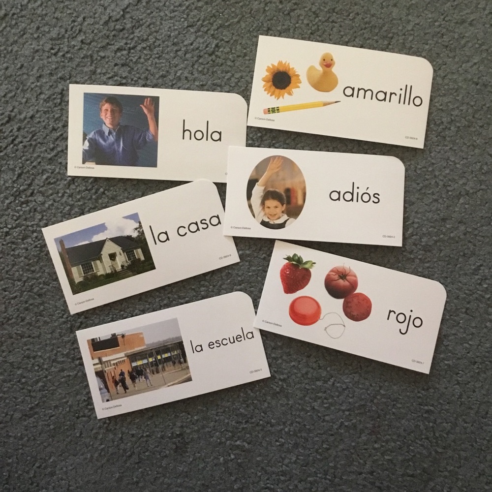 Spanish Photographic Flash Cards. - Picture 2 of 2